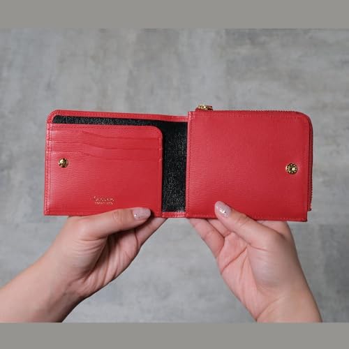 【新品未使用品】[Cartolareカルトラーレ] ジャミーウォレットプラス Amazon | [カルトラーレ] ジャミーウォレットプラス pique (Red